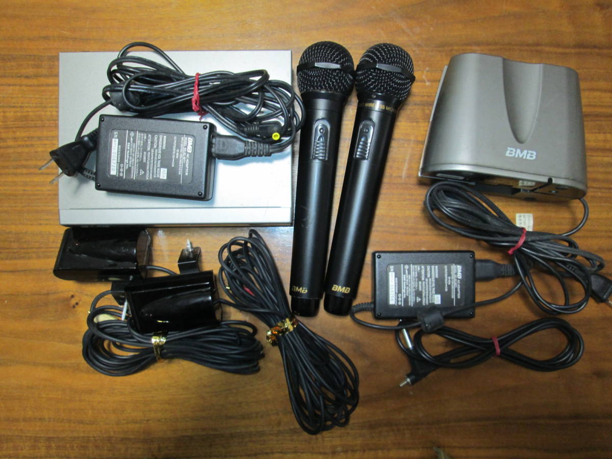 BMB ワイヤレスマイク他 セット WT-1000 他一式 BMB WT-1000 赤外線