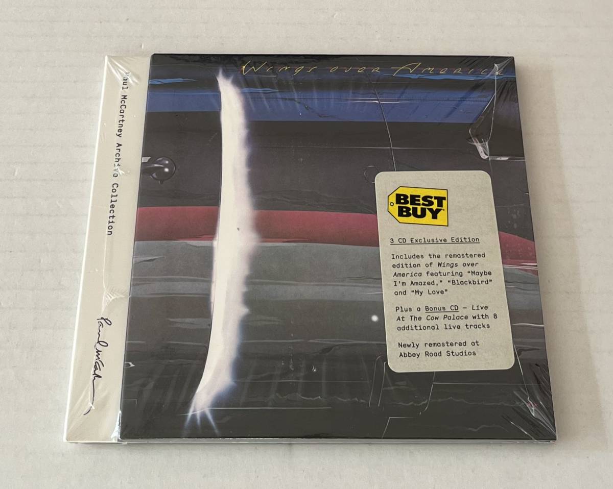 【数量限定，限定セール】 M4263 PAUL McCARTNEY and WINGS WINGS OVER AMERICA 3CD 輸入盤/BEST BUY(Paul McCartney)｜売買されたオークション情報、yahooの商品情報をアーカイブ公開 - オークファン P