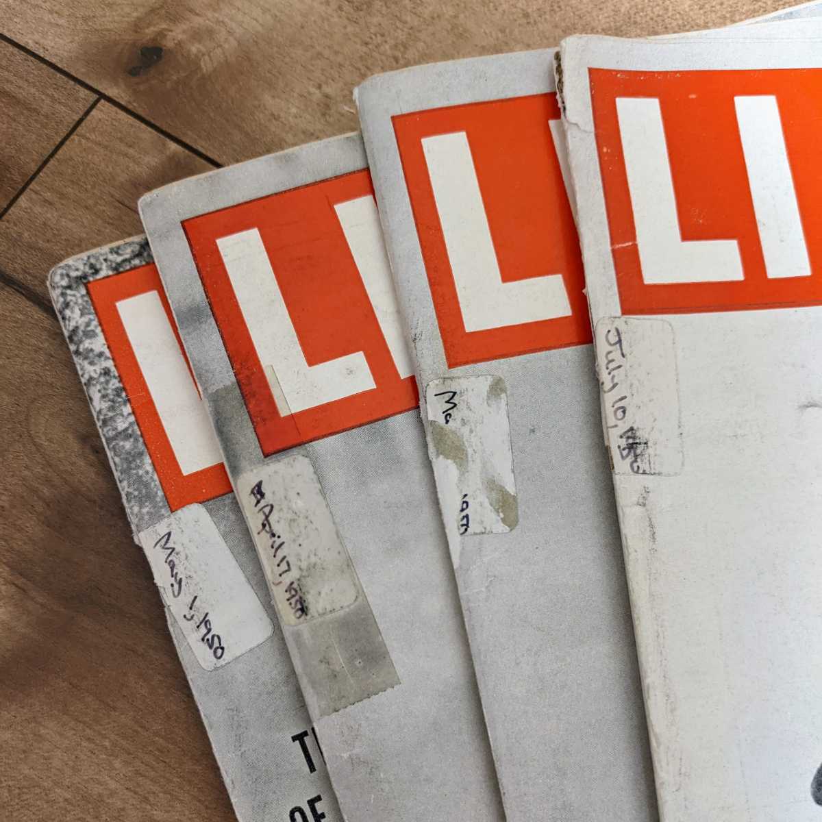 1950s 4冊□LIFE Magazine□ライフ□洋雑誌□アンティーク
