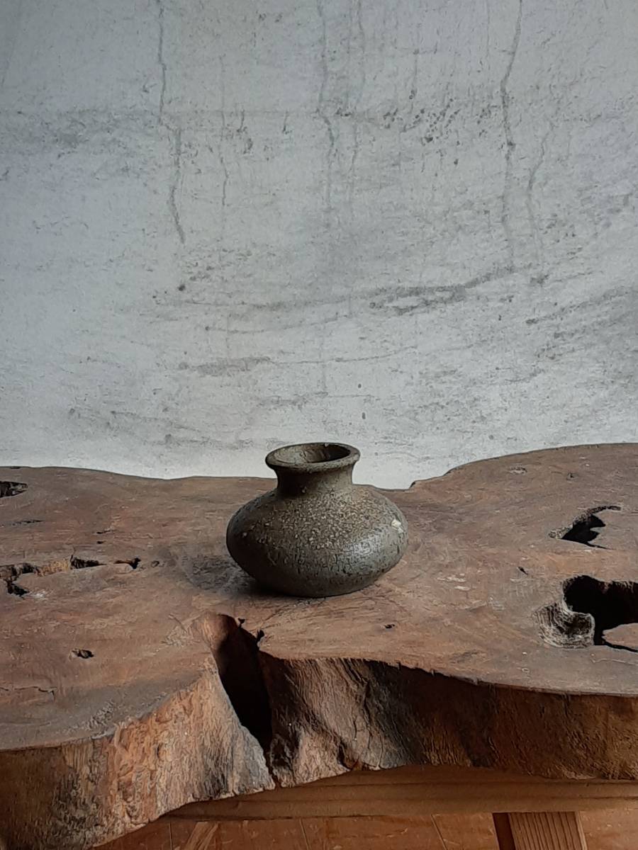新羅焼締小壺 陶質土器 須恵器（新羅） 【公式通販】