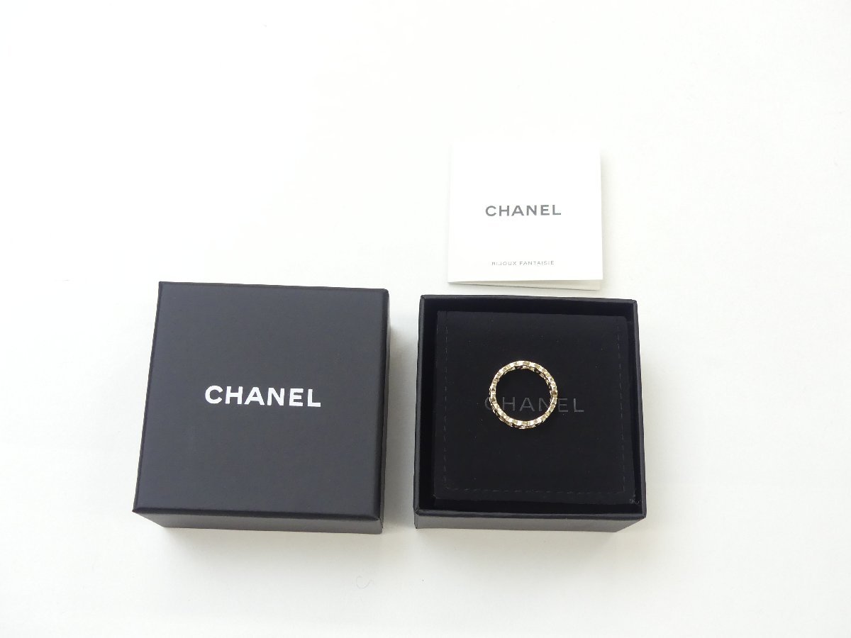 ココマーク シャネル リング CHANEL 指輪 ゴールド 12年モデル 