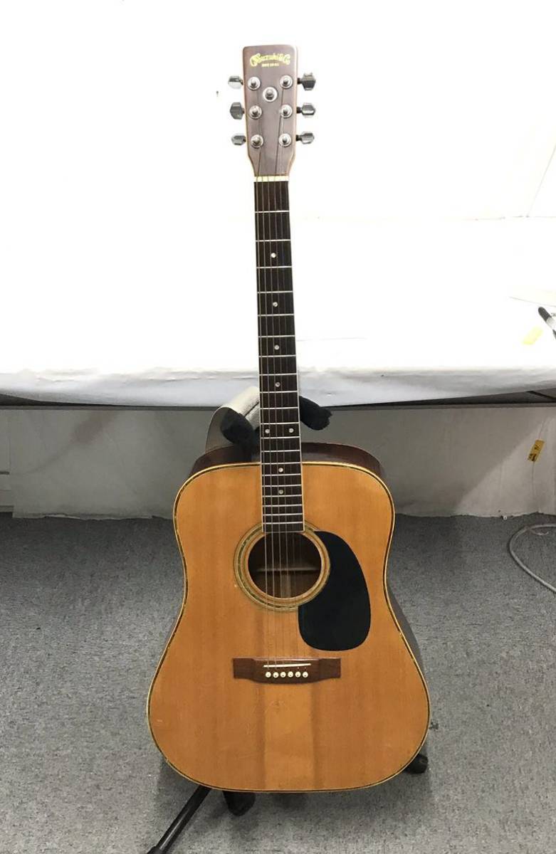 格安，最新作 アコースティックギター ヴィンテージKISO SUZUKI スズキ 全長約102cm W-350 アコギ 木曽鈴木 現状品 カyg(本体)｜売買されたオークション情報、yahooの商品情報をアーカイブ公開 - オークファン 本体