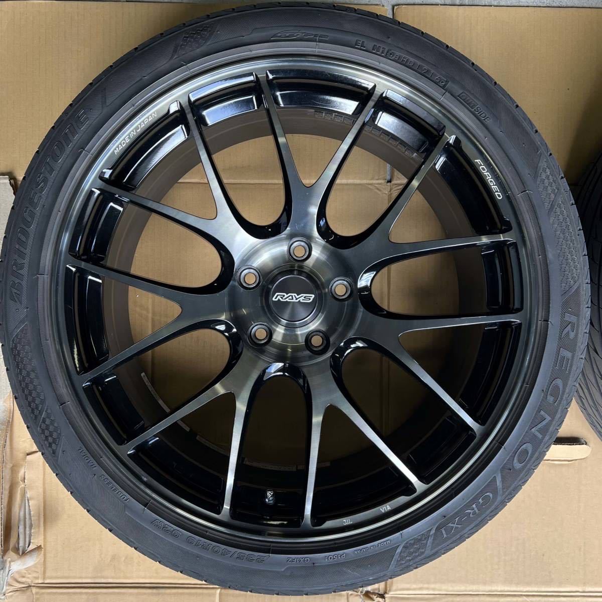 RAYS VOLK RACING G27 プログレッシブモデル 19インチ 8.5J +45 5H 