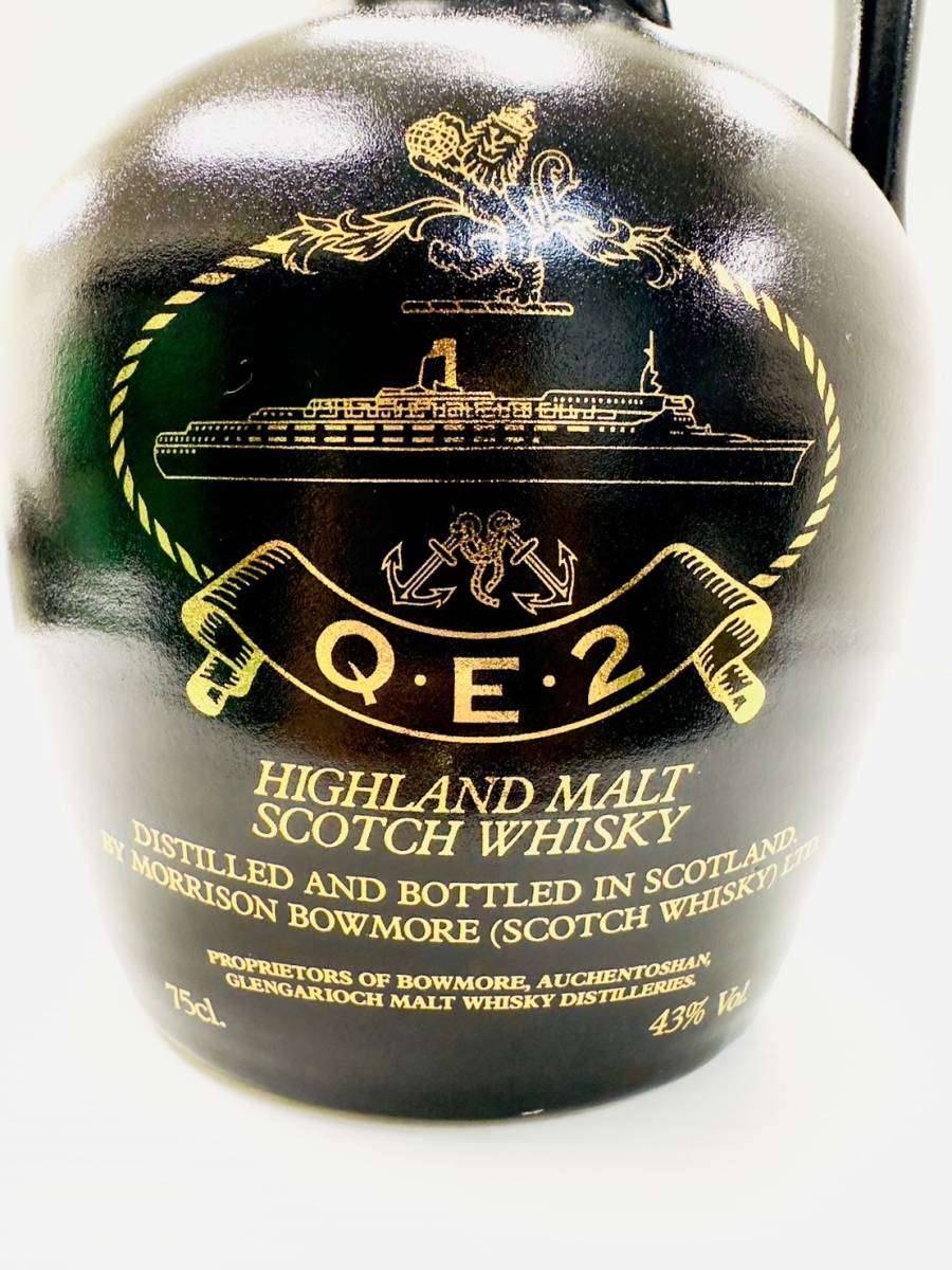 お酒 HIGHLAND MALT SCOTCH WHISKY QE2 クイーンエリザベス2世
