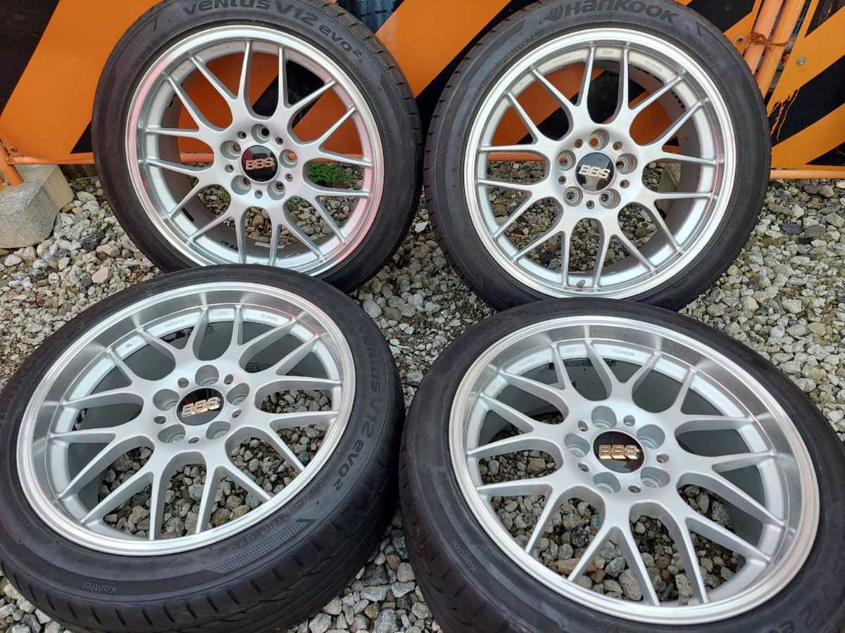 売り切り! BBS RG-R 8/9J-18インチ オフセット40/42 114.3 5H 