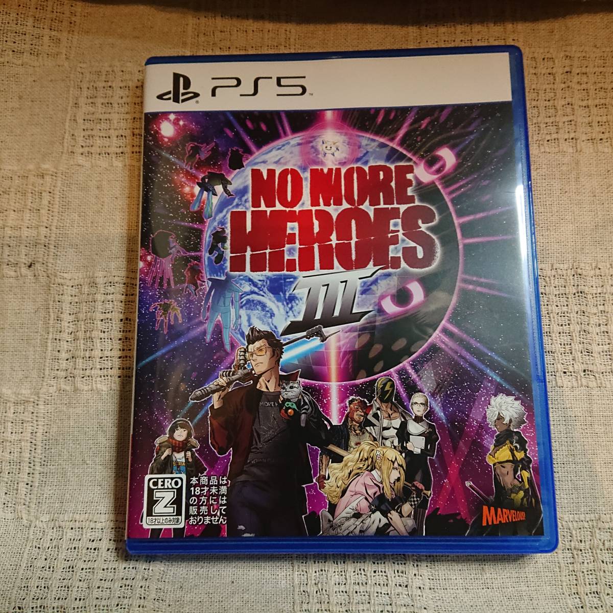 美品[Sm] PS5 Play Station 5　No More Heroes 3　　送料定形外250円発送 状態良好　PS5
