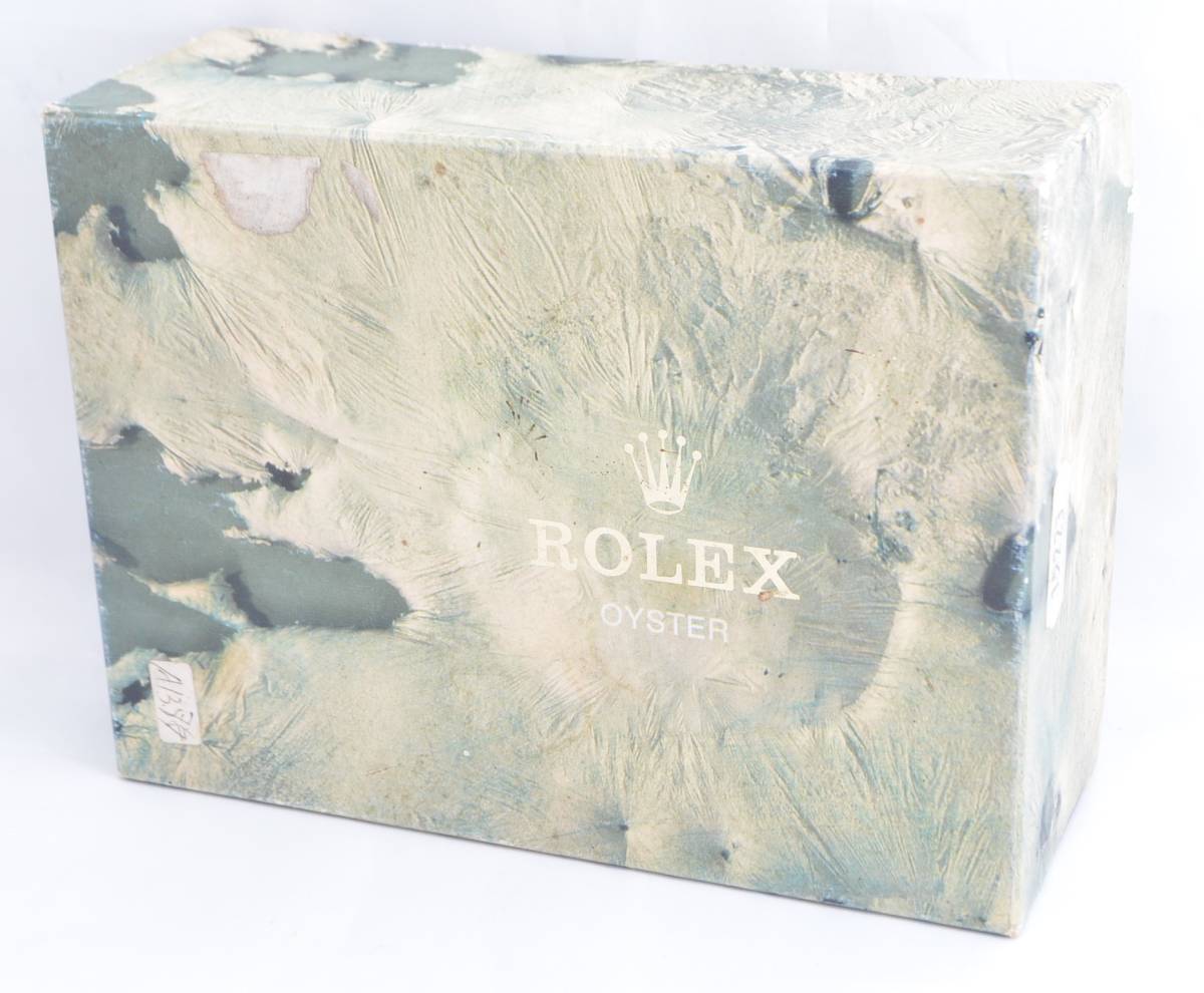 I☆②ROLEX ロレックス 68.00.01 グリーン 時計用 保存箱 BOX 空箱 外