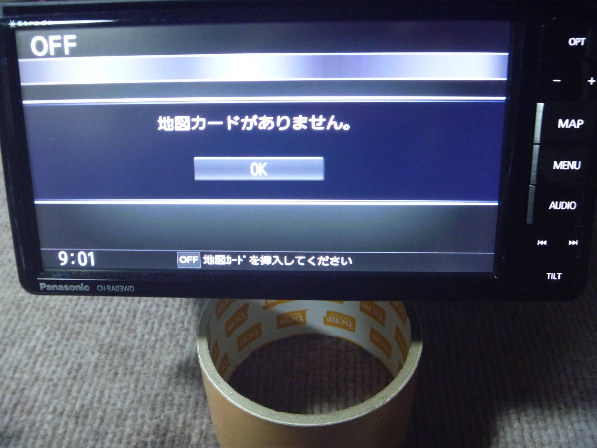 パナソニック CN-RA03WD カーナビ ストラーダ メモリー CD CN-RA03D 