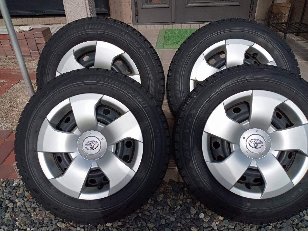 低価，新作登場 ブリジストン BLIZZAK VRX 175/70R14 84Q トヨタ 14ｘ5.5JJ ４穴 PCD100 ２０１７年製(スタッドレスタイヤ)｜売買されたオークション情報、yahooの商品情報をアーカイブ公開 - オークファン 4穴