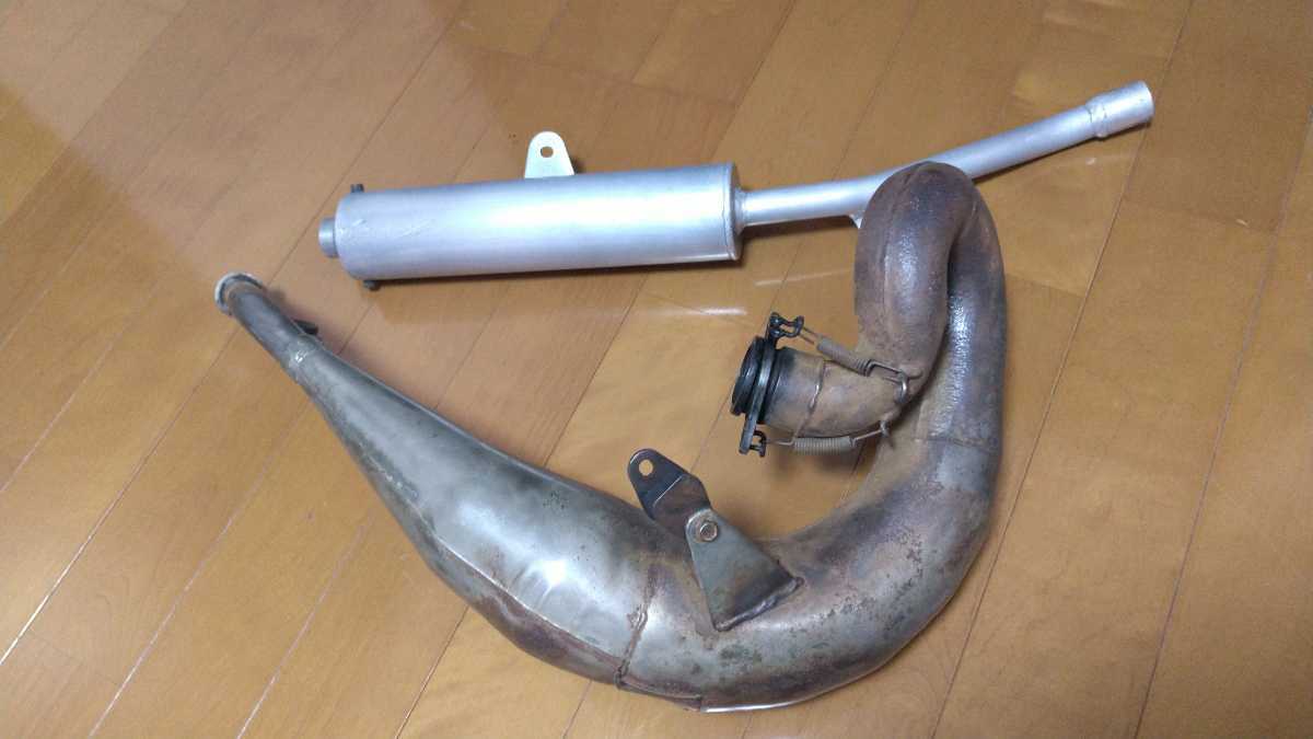 R.S.V チャンバー のパーツレビュー | KDX-220SR(momo gasp) | みんカラ 1円スタート:DT125R-2[57社外RSV　チャンバー]｝E