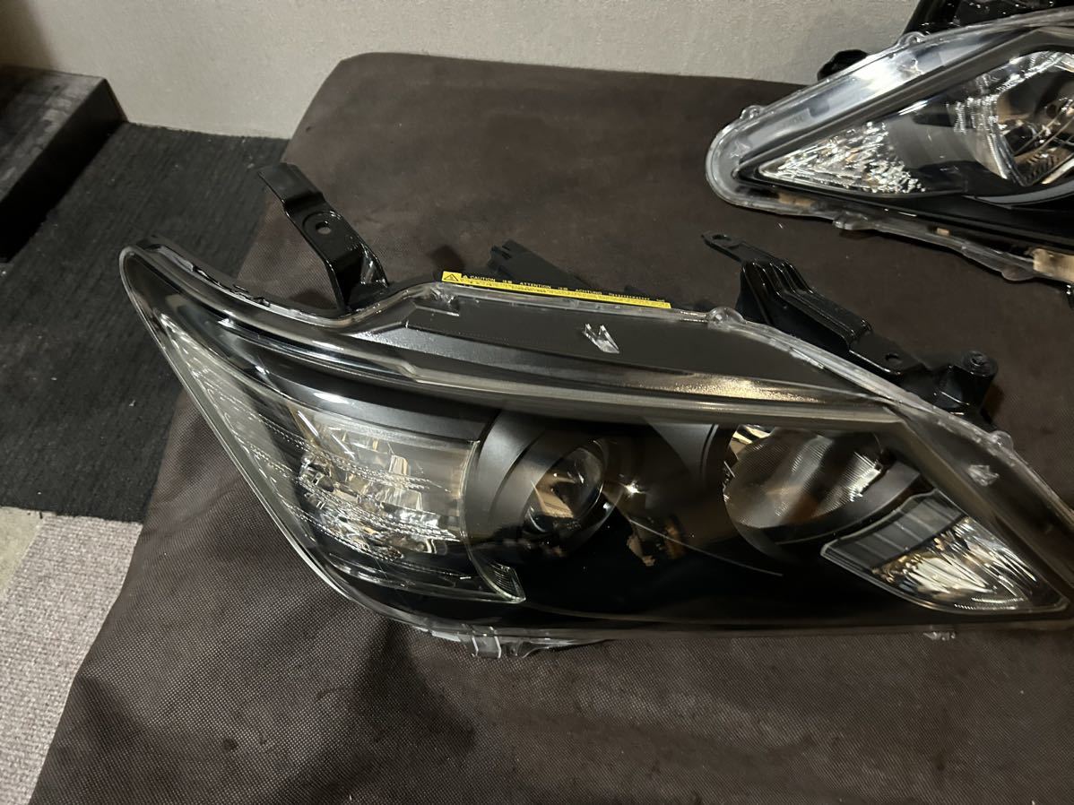 4-1129-8 レンズ クリア 塗装 50 カムリ AVV50 前期 純正 HID ヘッド 