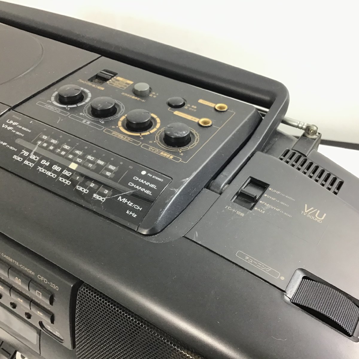 SONY ソニー ドデカホーン バブルラジカセ CFD-330【同梱不可/家電類