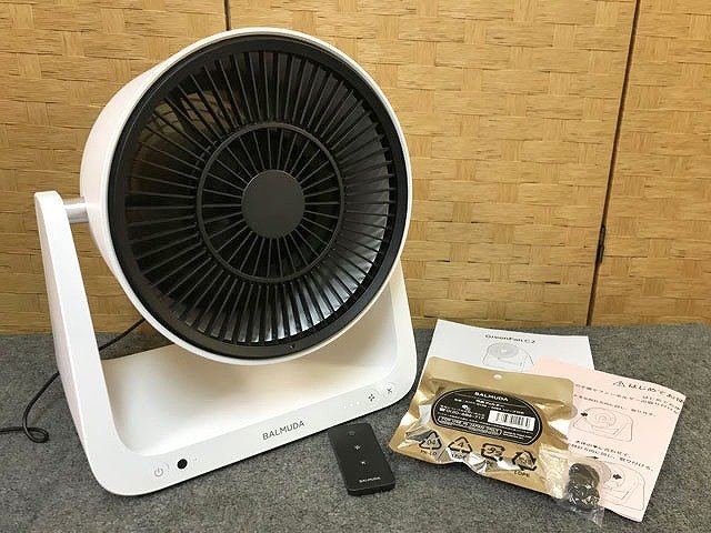 HOT，格安 MPE60004大 BALMUDA バルミューダ 扇風機 サーキュレーター GreenFan C2 直接お渡し歓迎
