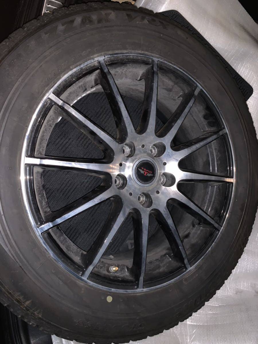 スタッドレスタイヤ ホイール付き VRX CHR エクストレイル ハリアー  