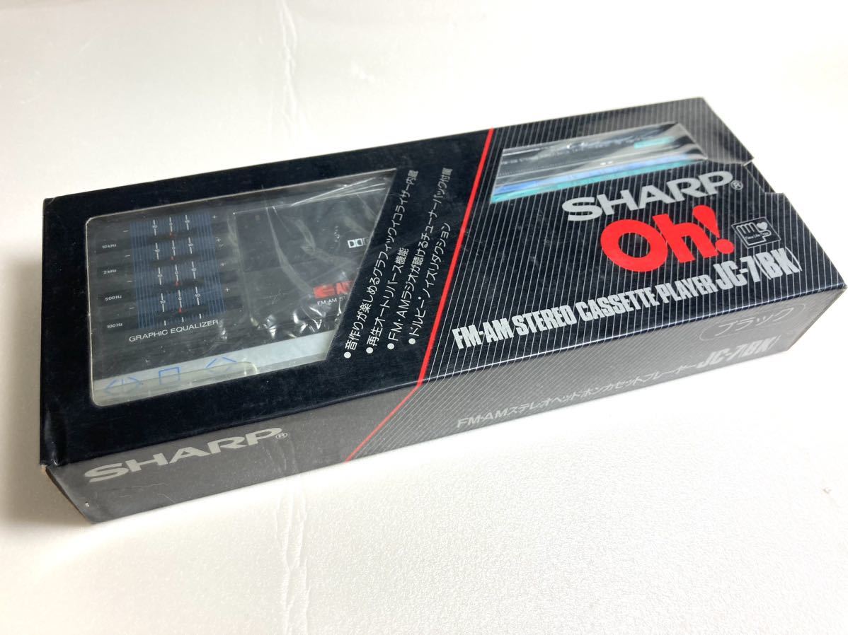 SHARP JC-7 FM/AM カセットプレーヤー ステレオチューナーパック SHARP JC-7 FM⁄AM カセットプレーヤー ステレオチューナーパック
