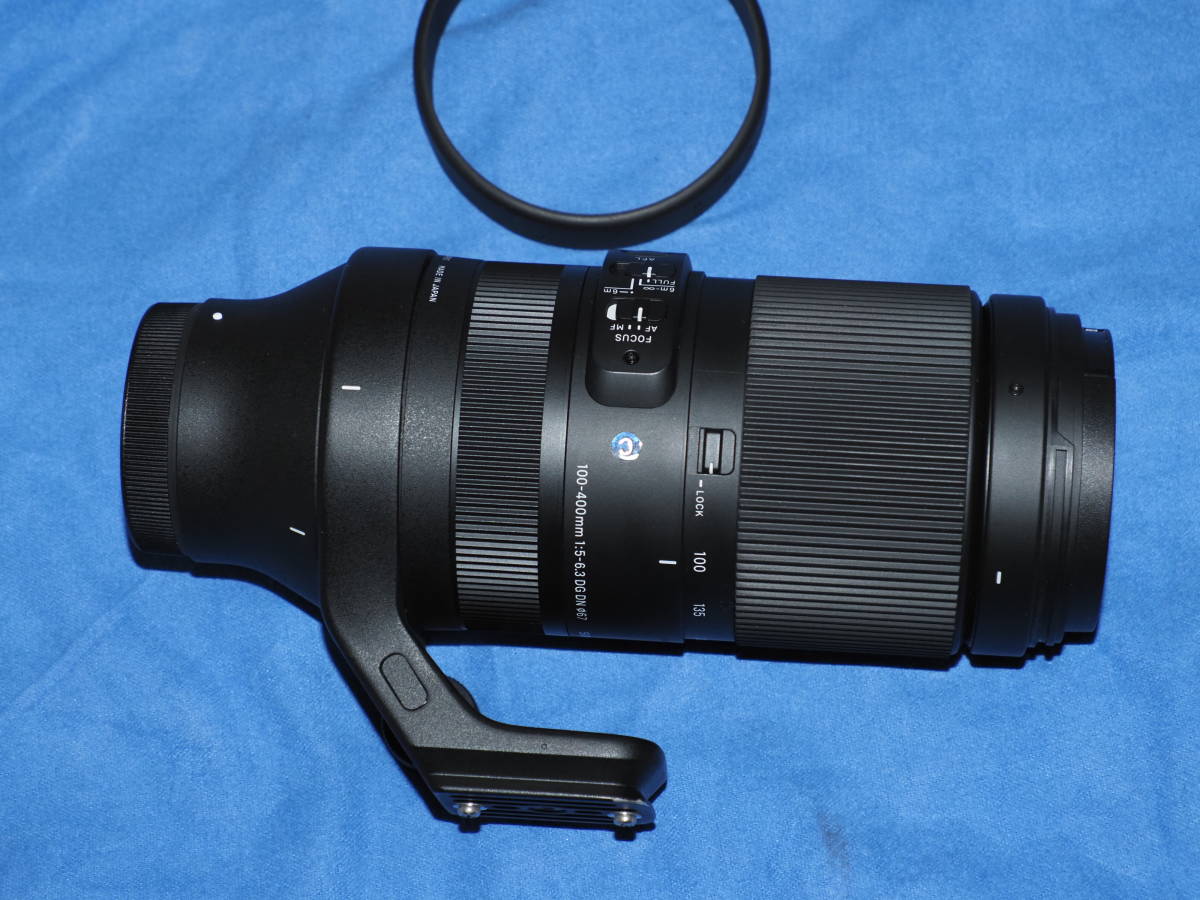シグマ100-400mm F5-6.3 DG DN OS(ソニーEマウント）+三脚座 100-400mm