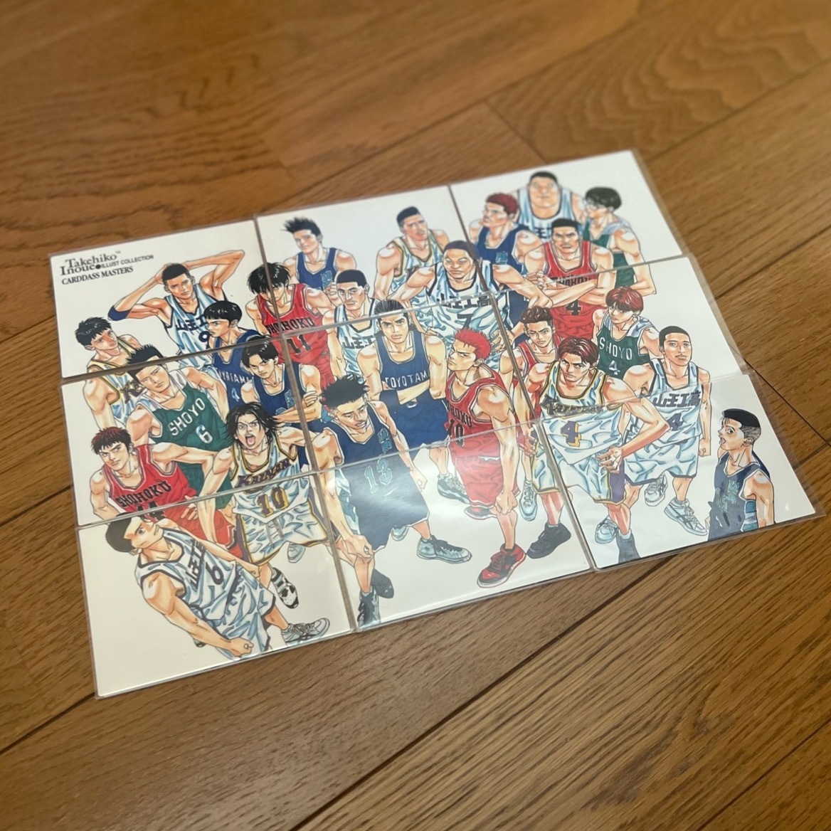 【スラムダンク】Takehiko Inoue バンダイ カードダス マスターズ 9枚