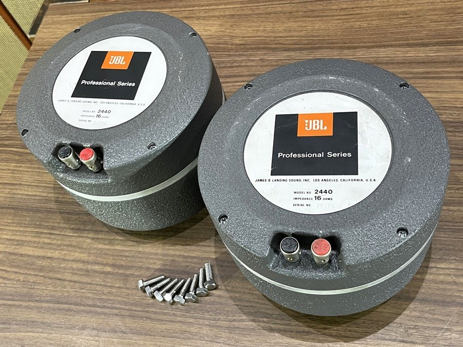 JBL ドライバー 2個セット 2441 JBL 2441 ドライバーユニット ペア