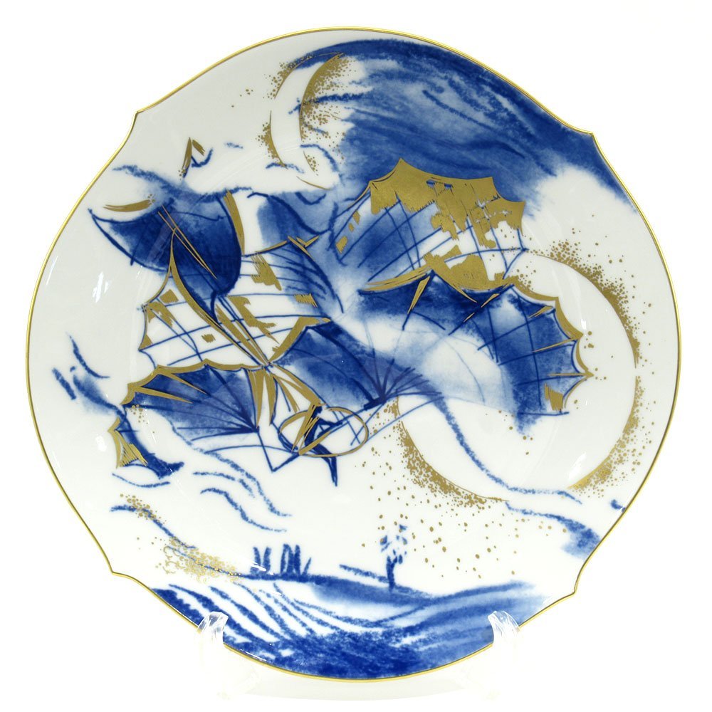 1円～ Meissen マイセン 2000年 「ハングライダー」 イヤープレート 