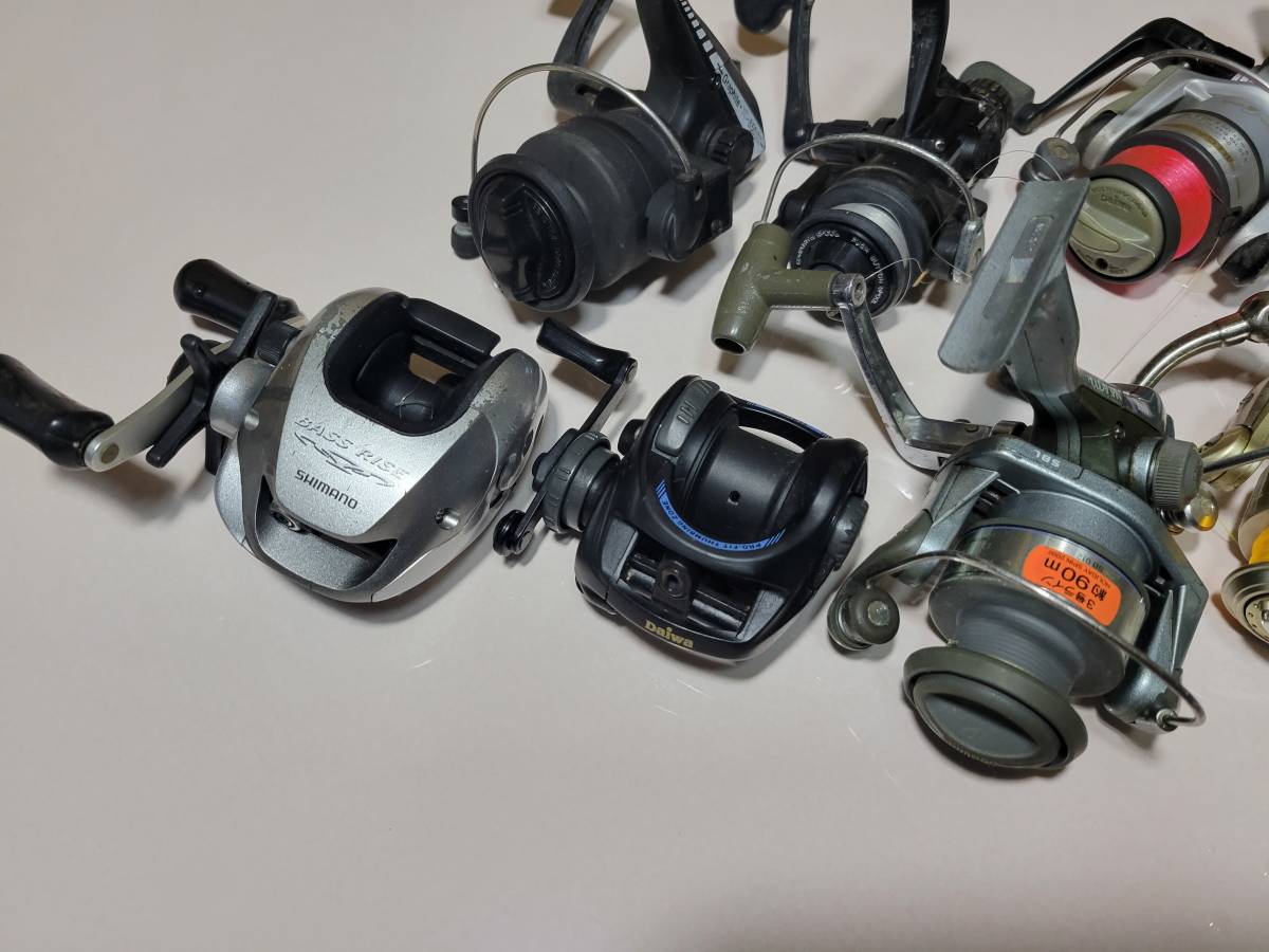 リール セット スピニング ベイト シマノ ダイワ アブガルシア