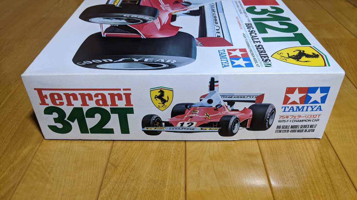 1/12 タミヤ TAMIYA 田宮 75年 フェラーリ 312T 未組立 ビッグスケール