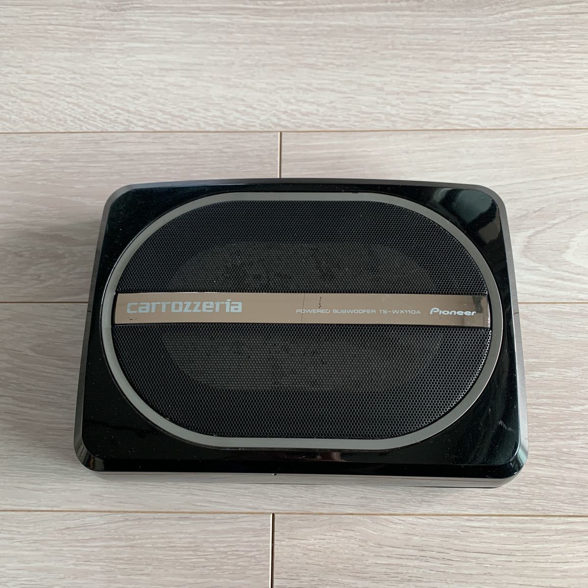 動作OK carrozzeria カロッツェリア パワード サブウーハー TS-WX110A 