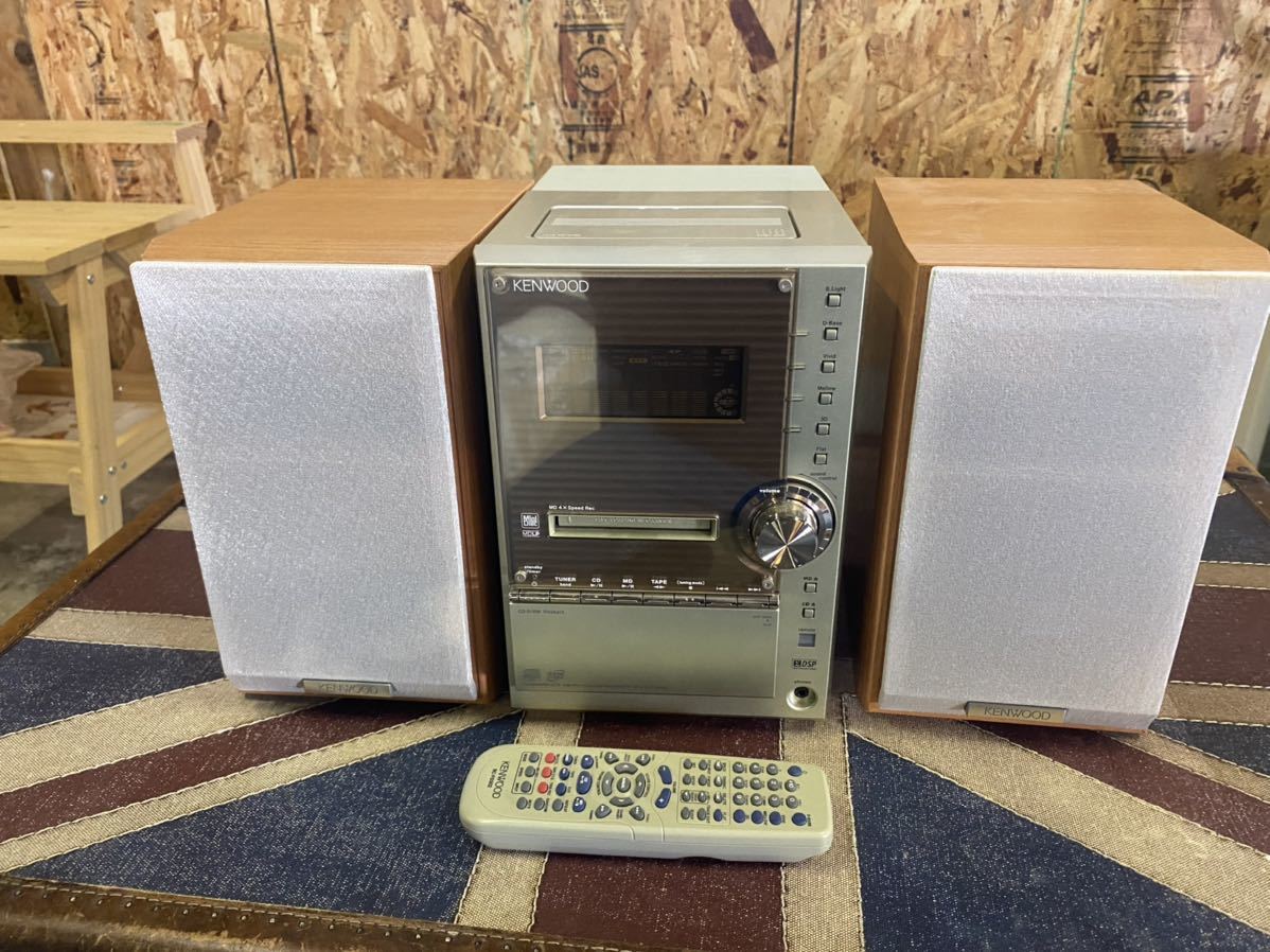 KENWOOD SL3MD CD/MD/TUNER/TAPE　コンポ　完動品 KENWOOD SL3MD CD/MD/TUNER/TAPE ミニコンポ KENWOOD SL3MD CD/MD