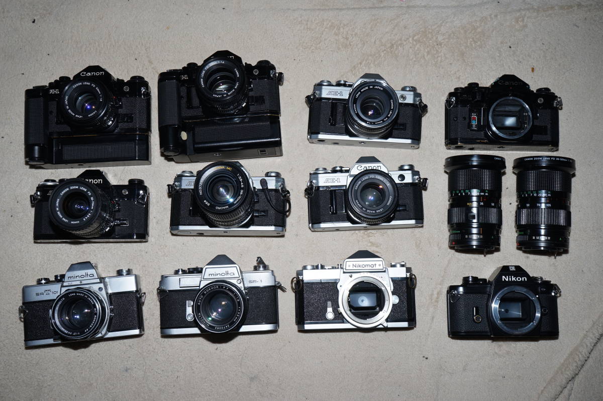 ぜひ中古で使いたい Canon（キヤノン）のフィルムカメラ代表機種まとめ
