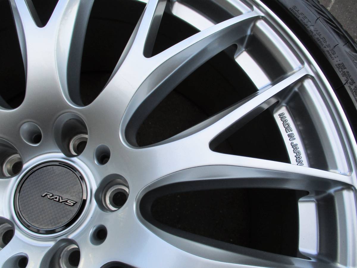 レイズ ホムラ 2×9 20インチ 4本 レクサス LS PCD120 8.5J 9.5J