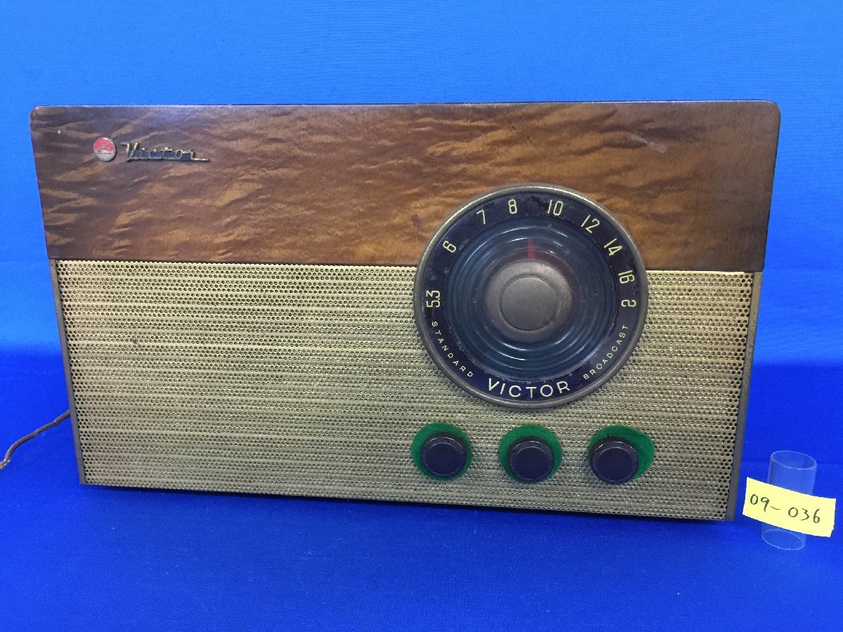 Yahoo!オークション 真空管ラジオ ビクター Victor 昭和レトロ 真空管 