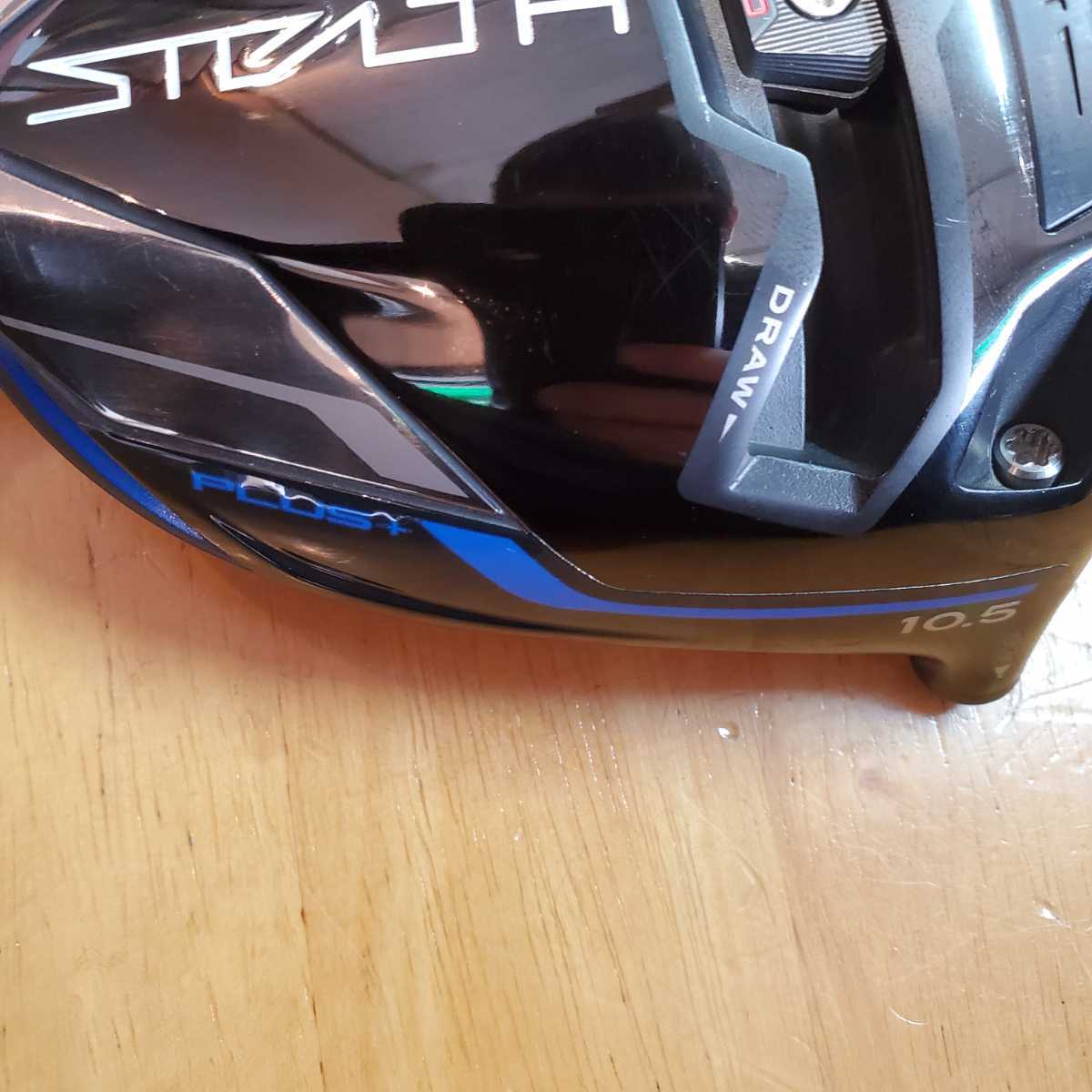 中古品 レア MY STEALTH PLUS 10.5°　ヘッドのみ マイステルス プラス マイ ステルス 青 ブルー
