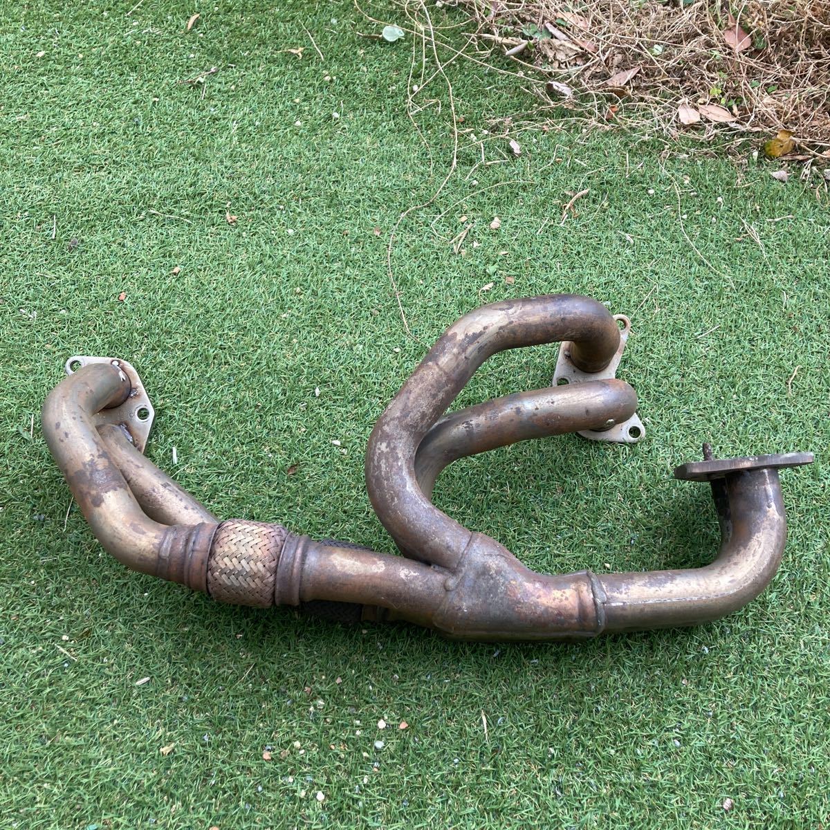 インプレッサ GDB TOMEI エキマニ サポートパイプ 純正エキマニ STI WRX 不等長 | GC8 EJ205&frasl;EJ207 GC8&frasl;GDB(A-B) 4-1 シングル メタキャタ交換