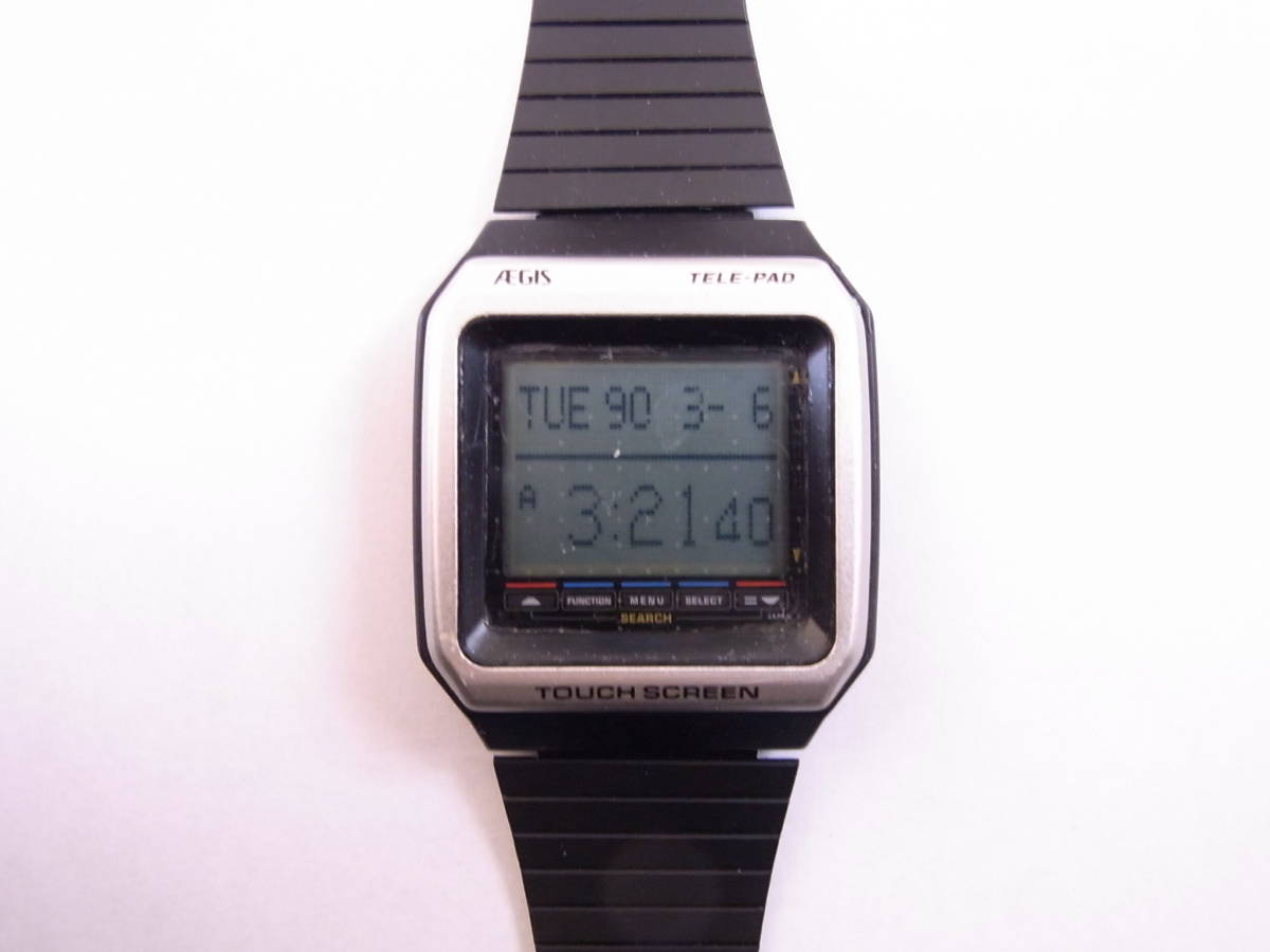ジャンク CASIO カシオ デジタル 腕時計 タッチパネル タッチセンサー 