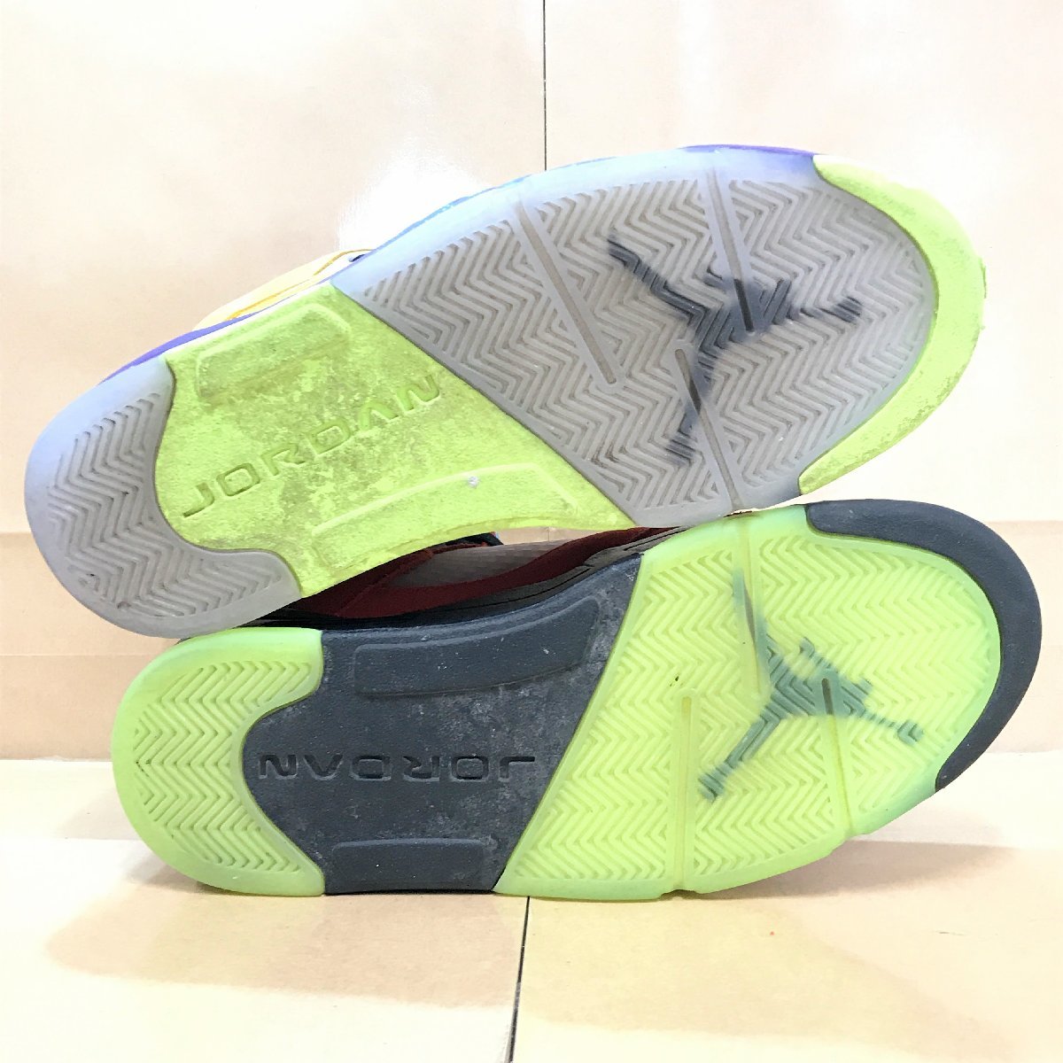 ナイキ AIR NIKE JORDAN 0 OG 美品NIKE RETRO | &frasl; サイズ:US8.5(26.5cm) HIGH Scott 26.5cm 1 やや傷や汚れあり中古美品