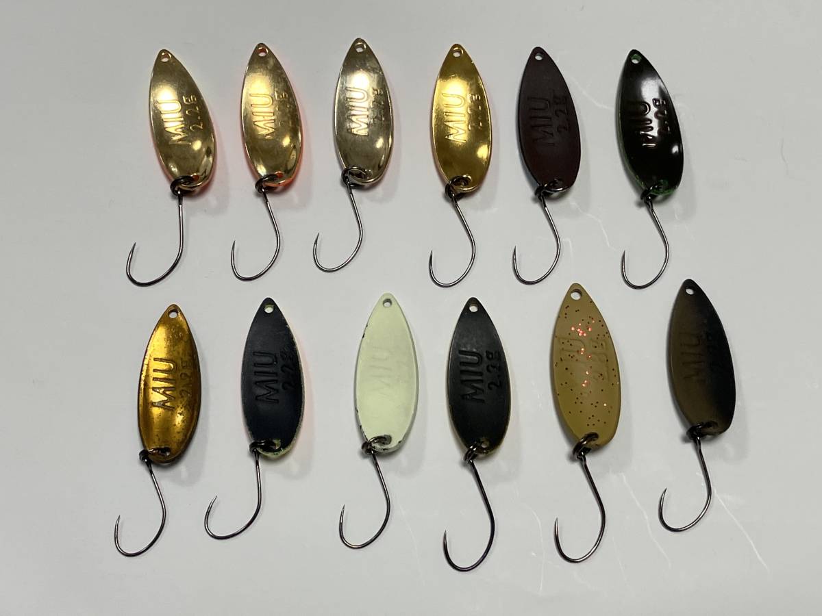 フォレスト ＭＩＵ ミュー２.２ｇスプーン ６９個セット フォレスト ミュー 2.2g 12個セット①／FOREST MIU 2.2g FOREST