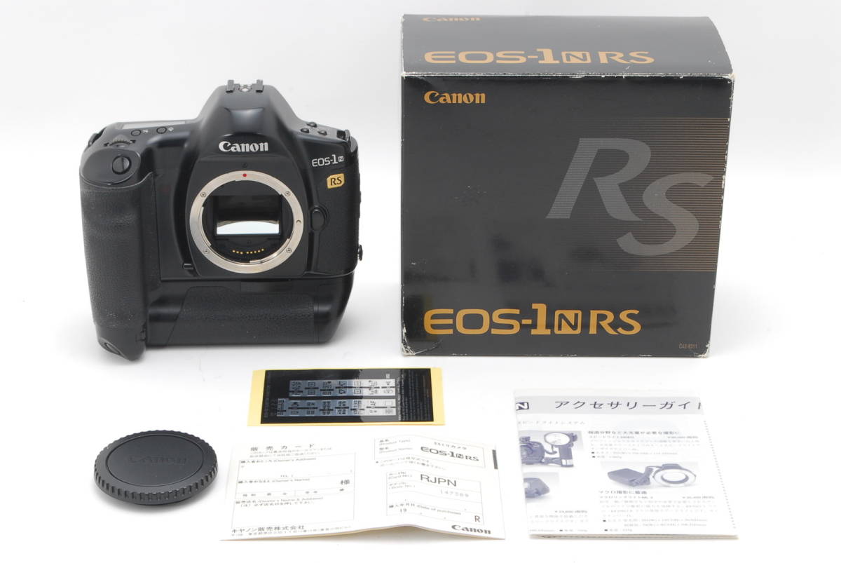 CANON キヤノン EOS-1N EOS 1N RS フィルムカメラ オートフォーカス 箱
