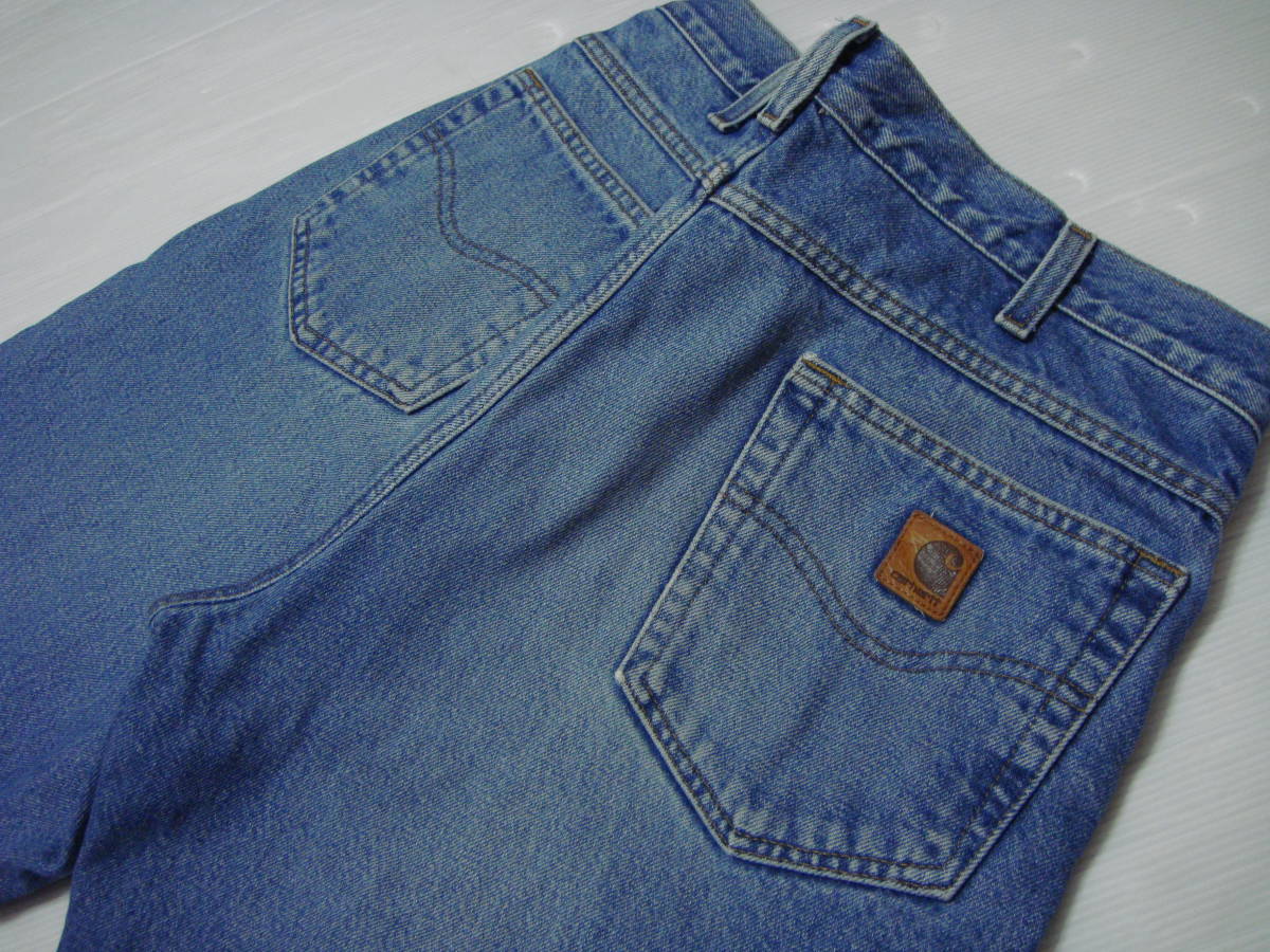 本物保証，お買い得 カーハート/Carhartt 裏地フリース 極厚デニム 暖かい ^ ^ W 実寸88cm L79cm アメリカ ワークパンツ USA古着 L12(ボトムス)｜売買されたオークション情報、yahooの商品情報をアーカイブ公開 - オークフ 男性用