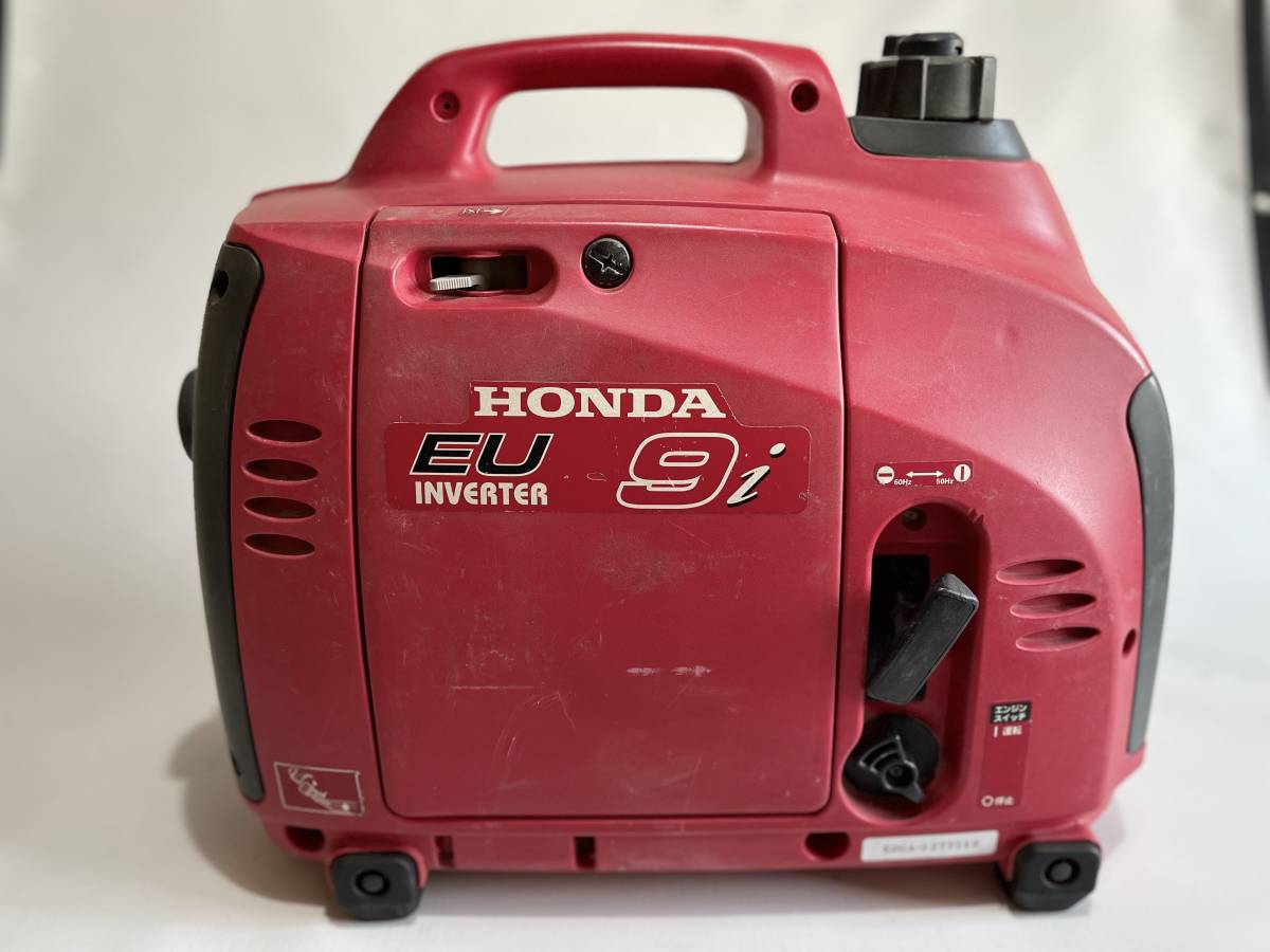 中古並品】 HONDA インバータ発電機 EU9i 動作確認済み プラグ交換済み 