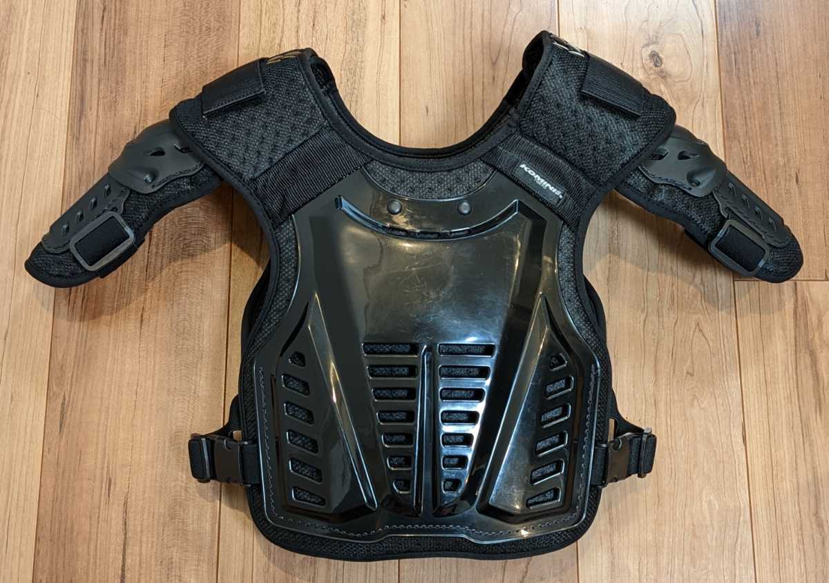KOMINE コミネ バイク用 チェストガード SK-600 S プロテクター 胸部 