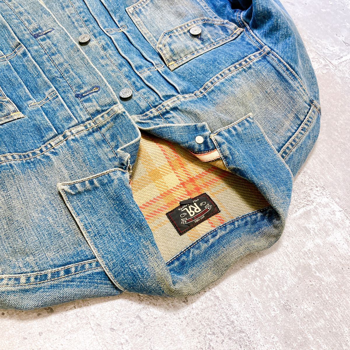 美品】RRL 【2nd TYPE DENIM JACKET】ラルフローレン デニムジャケット 