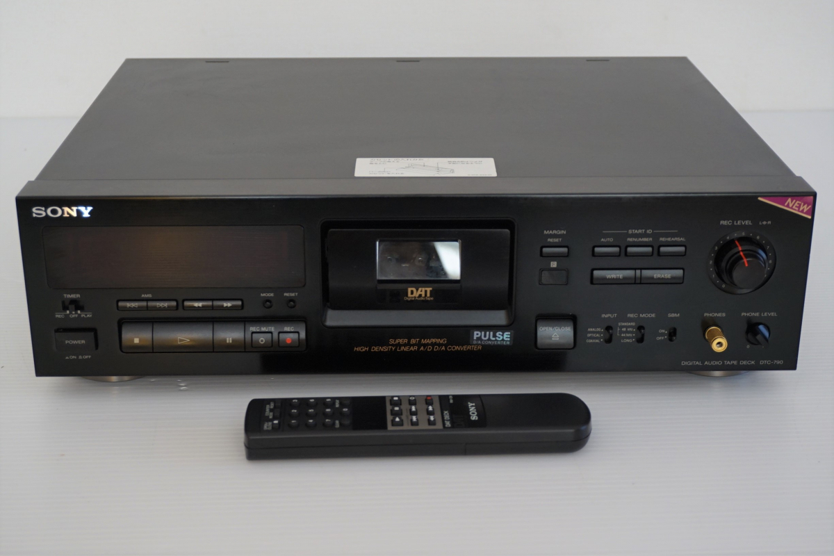 ジャンク】SONY/ソニー DATデッキ デジタルオーディオテープデッキ DTC 