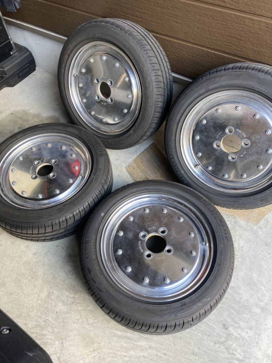 スピードスター SSR マーク1 MK-1旧車 speed star pcd100 4穴 5J