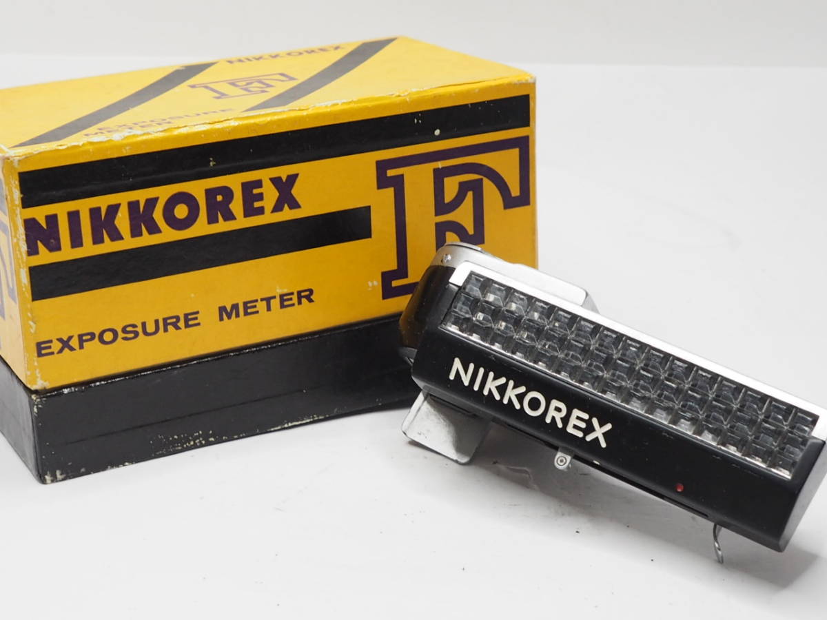 F - Nikkorex ニコン Meter Exposure NIKKOREX Nikon Boxed + ジャンク