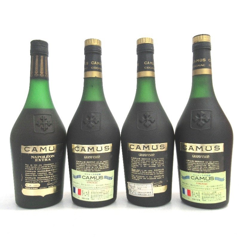 カミュ グランド VSOP/ナポレオンエクストラ 4本セット 700ml カミュ
