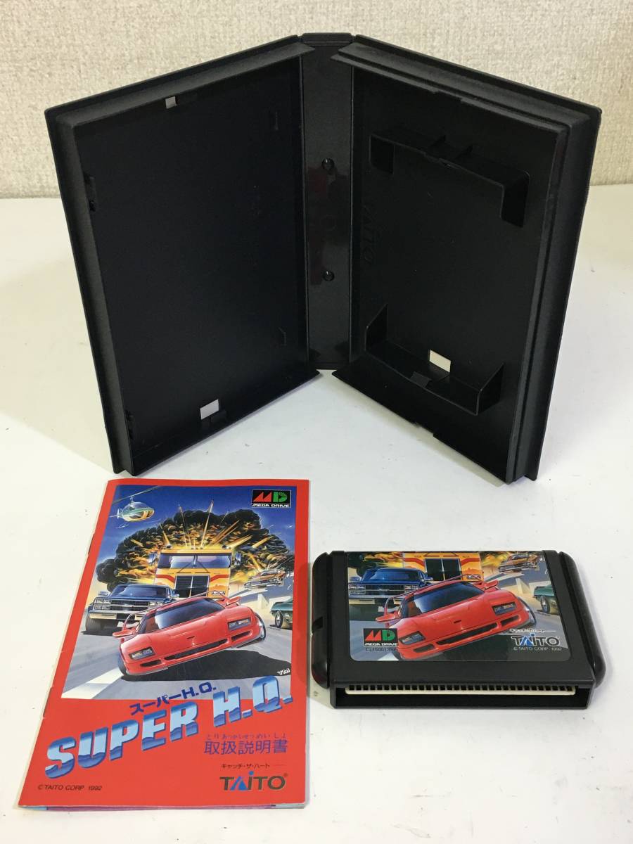○○S348 MD メガドライブ SUPER H.Q. スーパーH.Q. TAITO タイトー