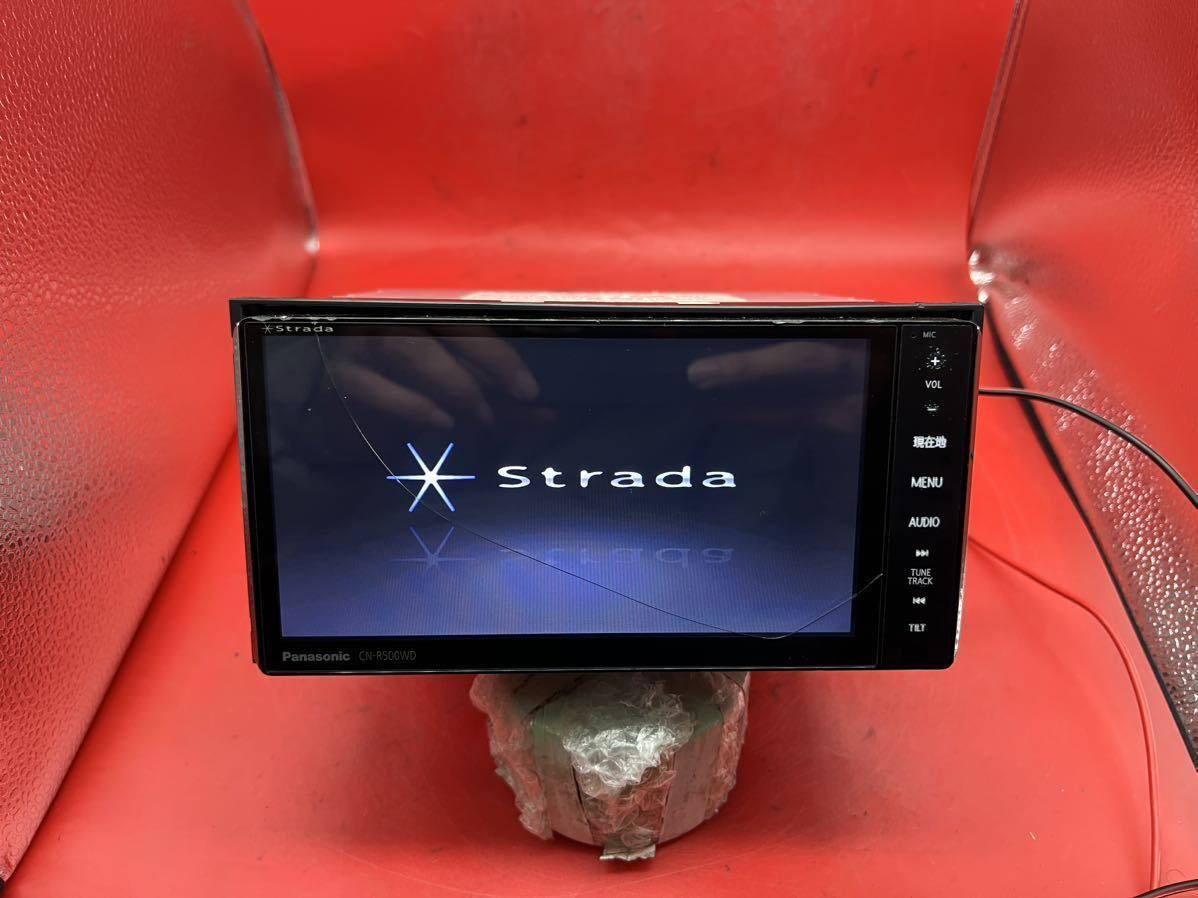車 Panasonic Strada CN-R500WD1 Bluetooth ナビ