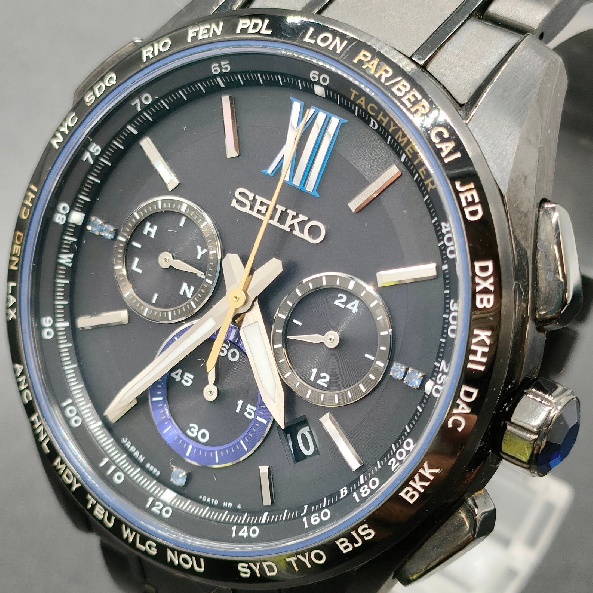 セイコー Seiko 腕時計 ブライツ フライトエキスパート 動作品 8B92 