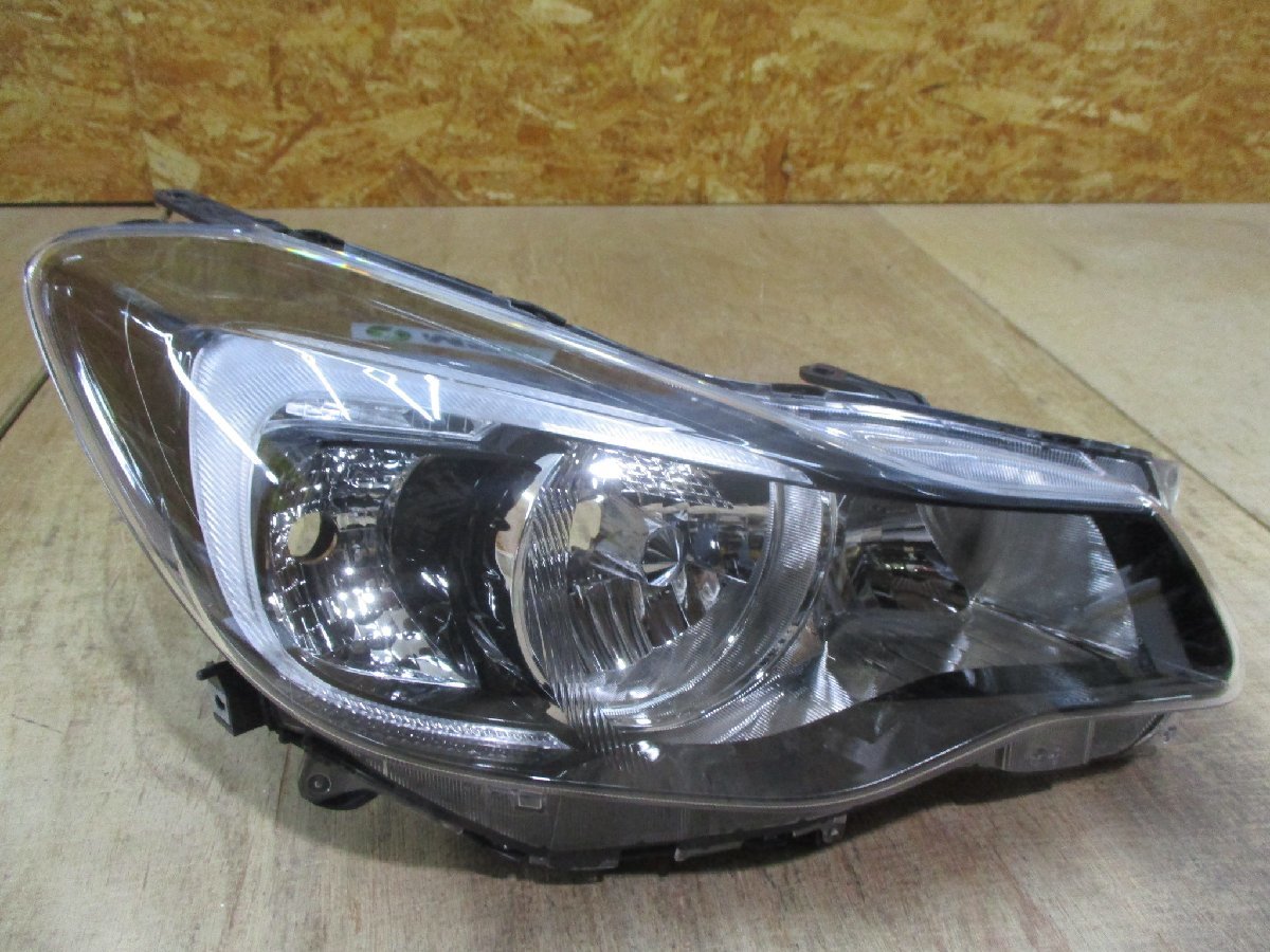 即決 良品 インプレッサ XV GP2 後期 HID 右ヘッドライト 純正 STANLEY