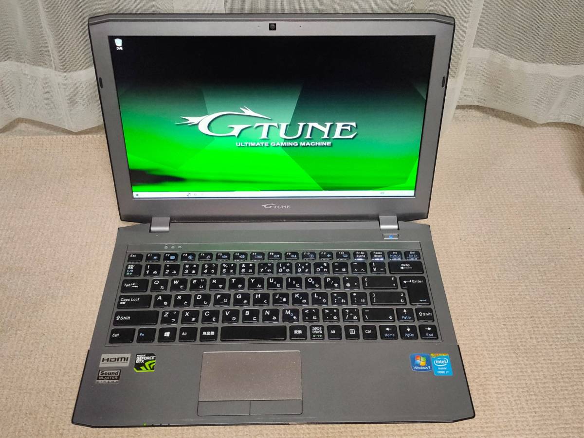 G-Tune マウスコンピューター NG-N-i421BA1-SP-W7-E Ci7 0 5GHz TUNE G 1 Windows ゲーミング ノートパソコン マウス NEXTGEAR-NOTE P7 5060・16GB