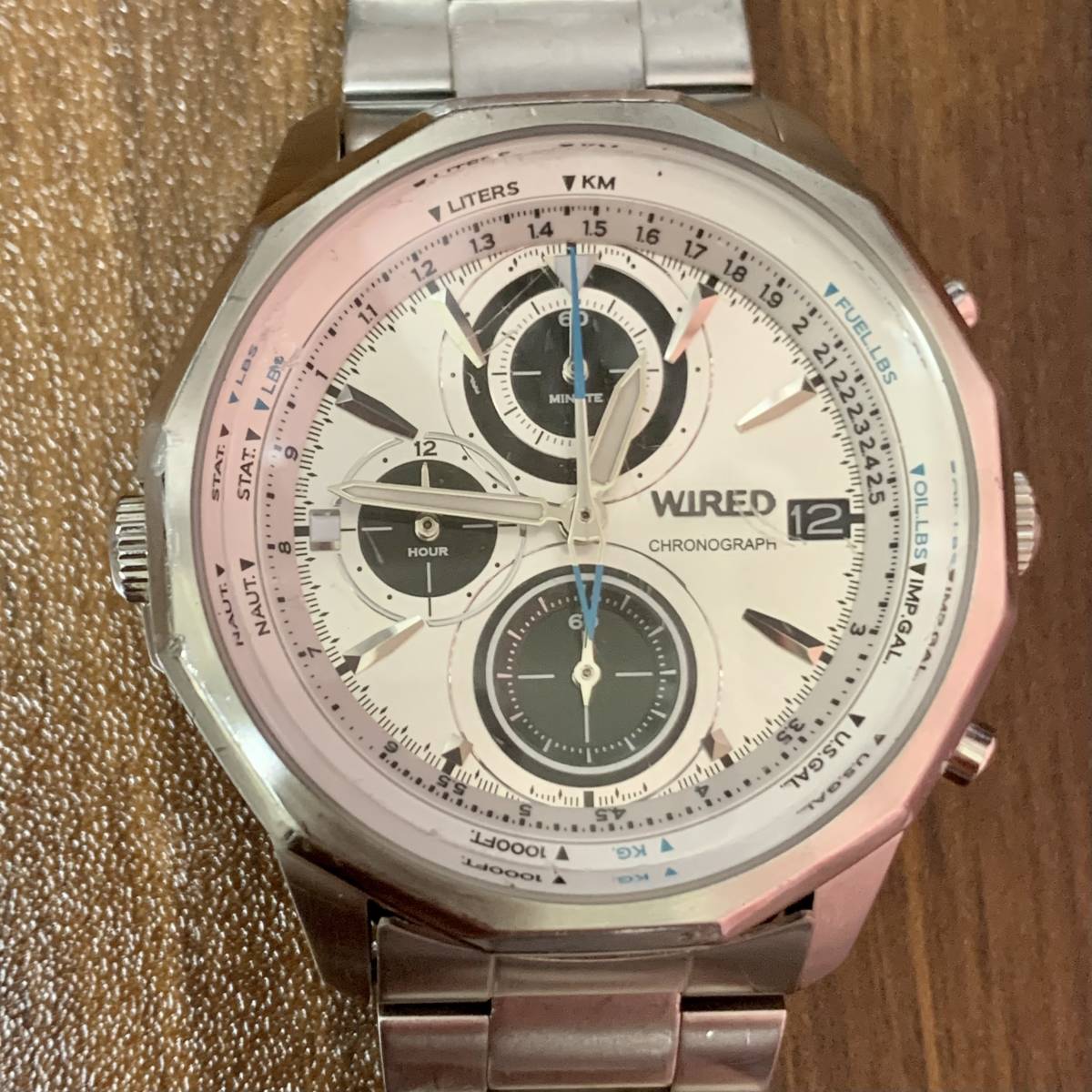 ☆SEIKO WIRED VK63-K013☆7T92-0GB1☆VK67-K090 メンズ クロノグラフ 